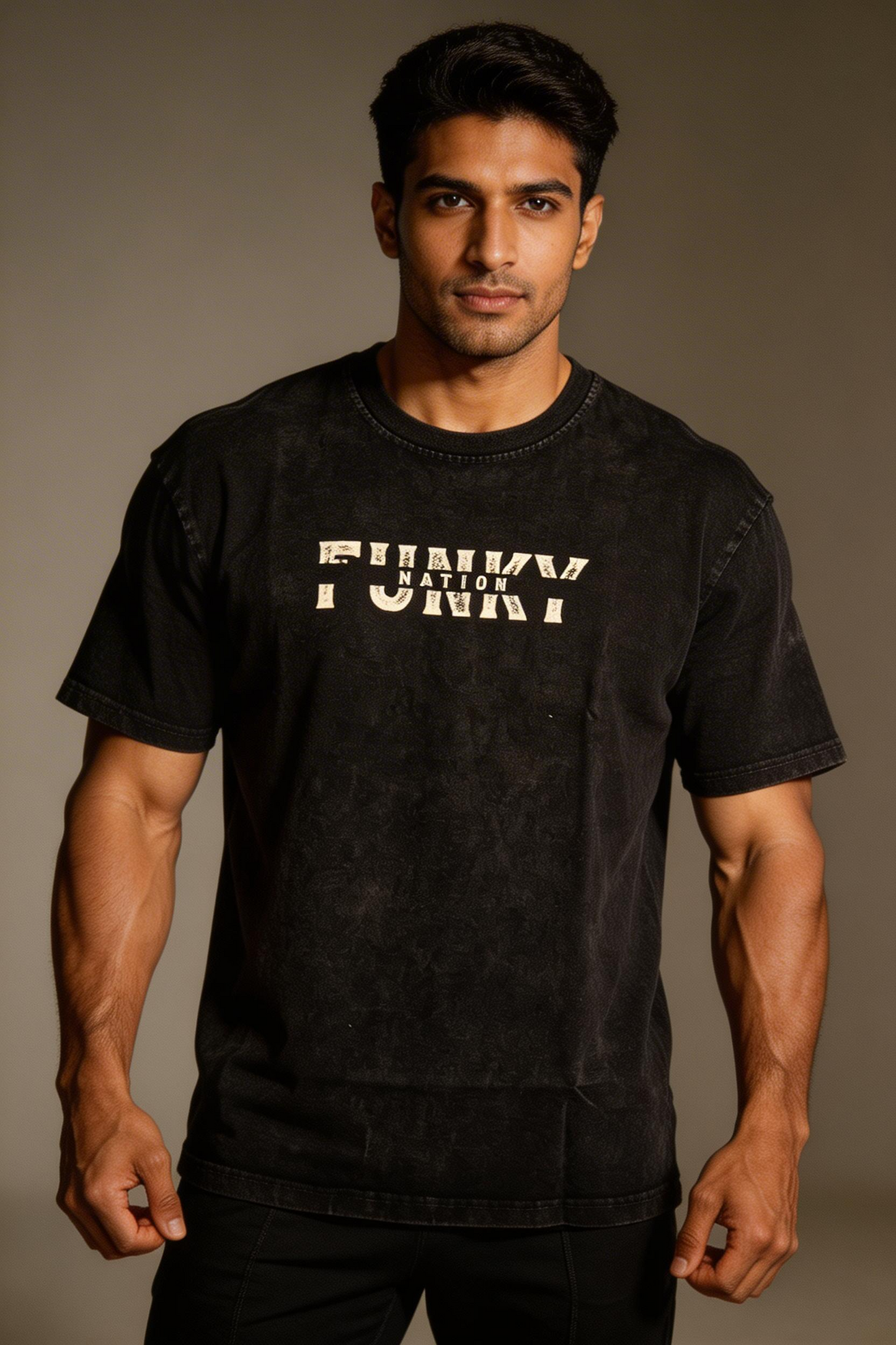 Drip Crop Oversized T- Shirt