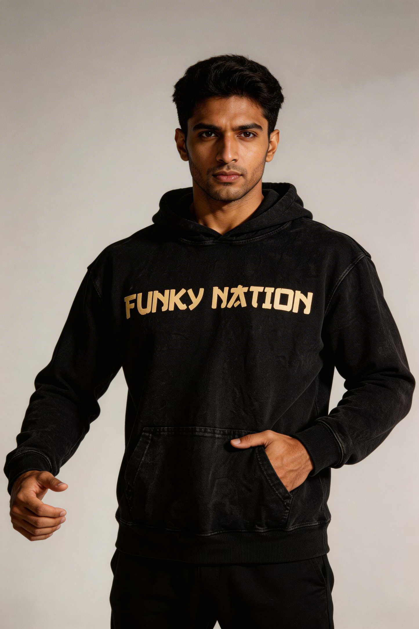 Box Cap Oversized Hoodie